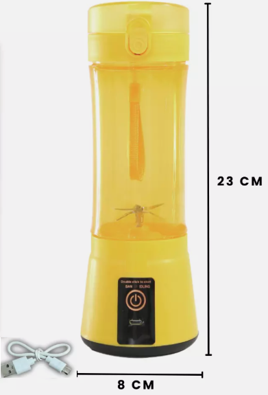 JUICER BOTTLE USB RECHARGEABLE 800MAH 20W 380ML